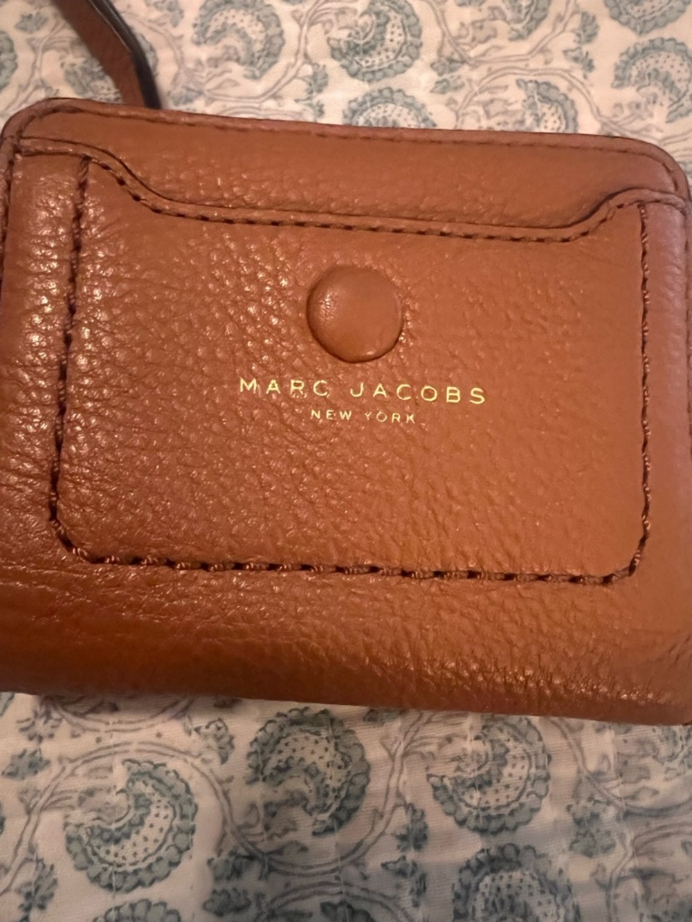 Marc Jacobs Men’s  Card Wallet - Brown